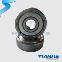 Wind power generator bearing bearing with double row ball